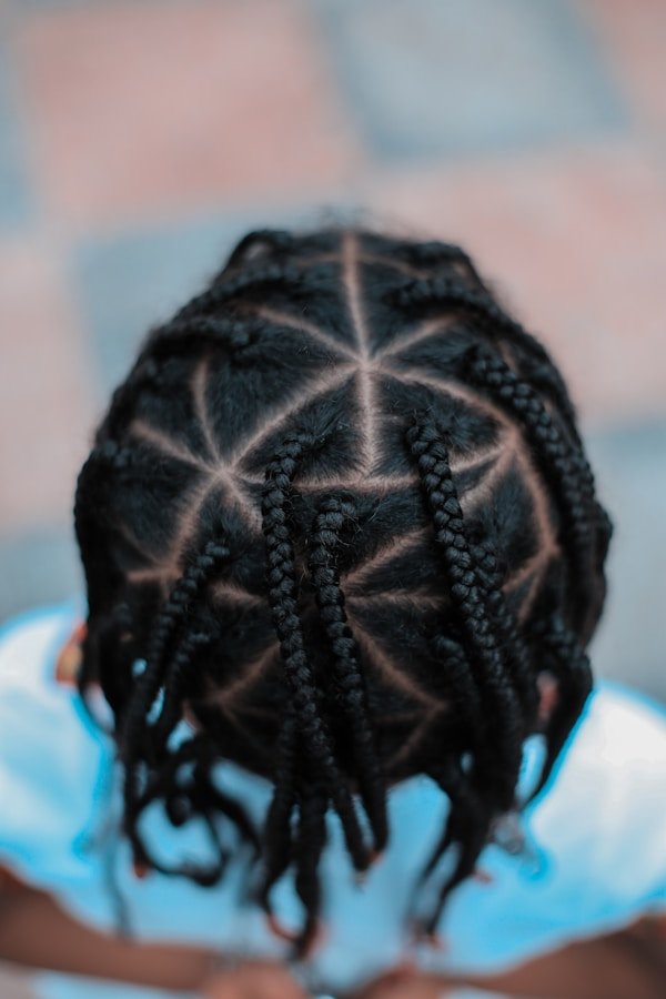 Two-strand twists styled at Mariame Hair Braiding Minneapolis.